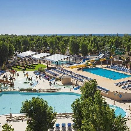 Mobilhome Lodge 3 Chambres, 500M Plage, Camp 5 Etoiles Vendres Eksteriør bilde