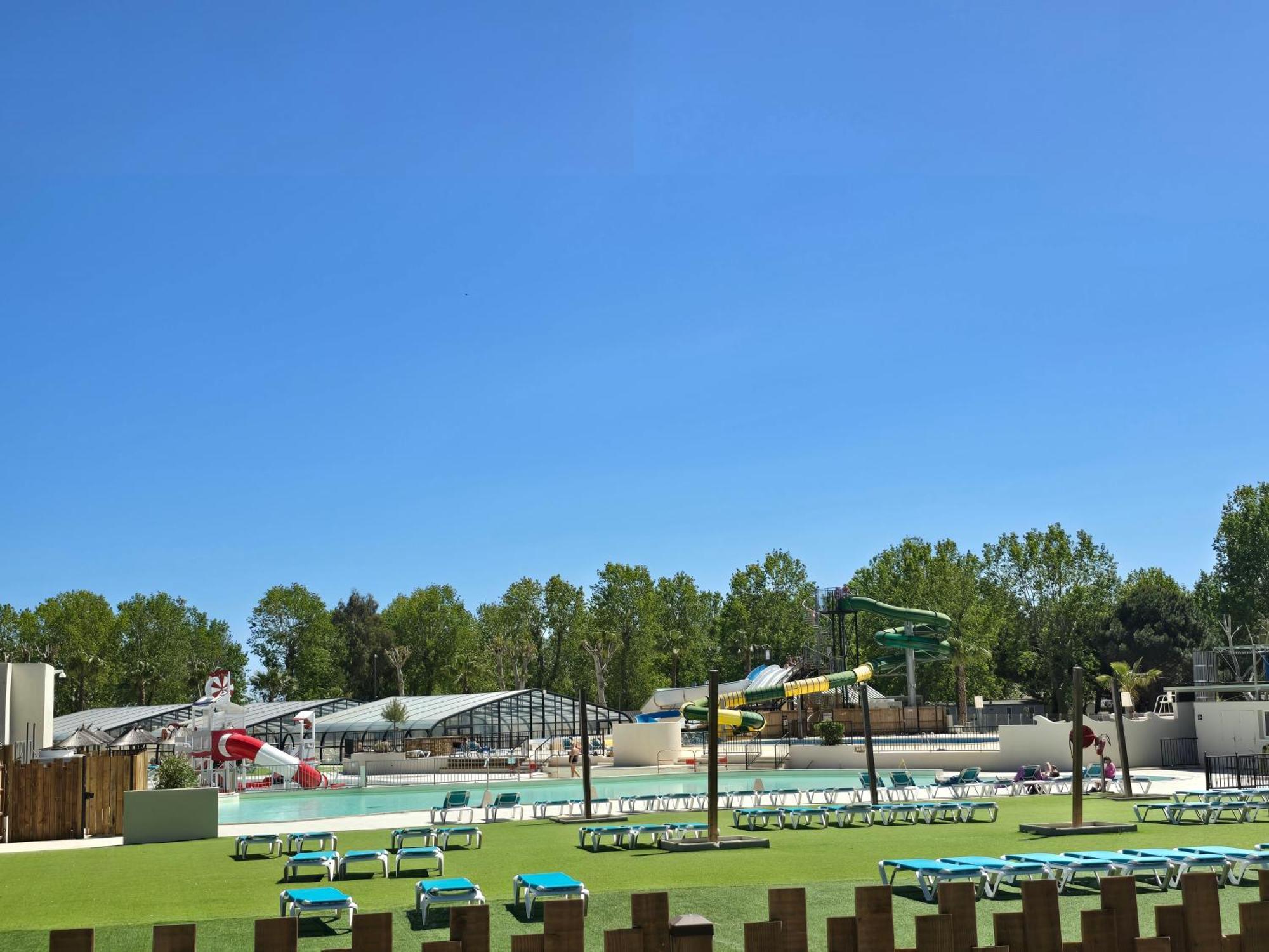 Mobilhome Lodge 3 Chambres, 500M Plage, Camp 5 Etoiles Vendres Eksteriør bilde