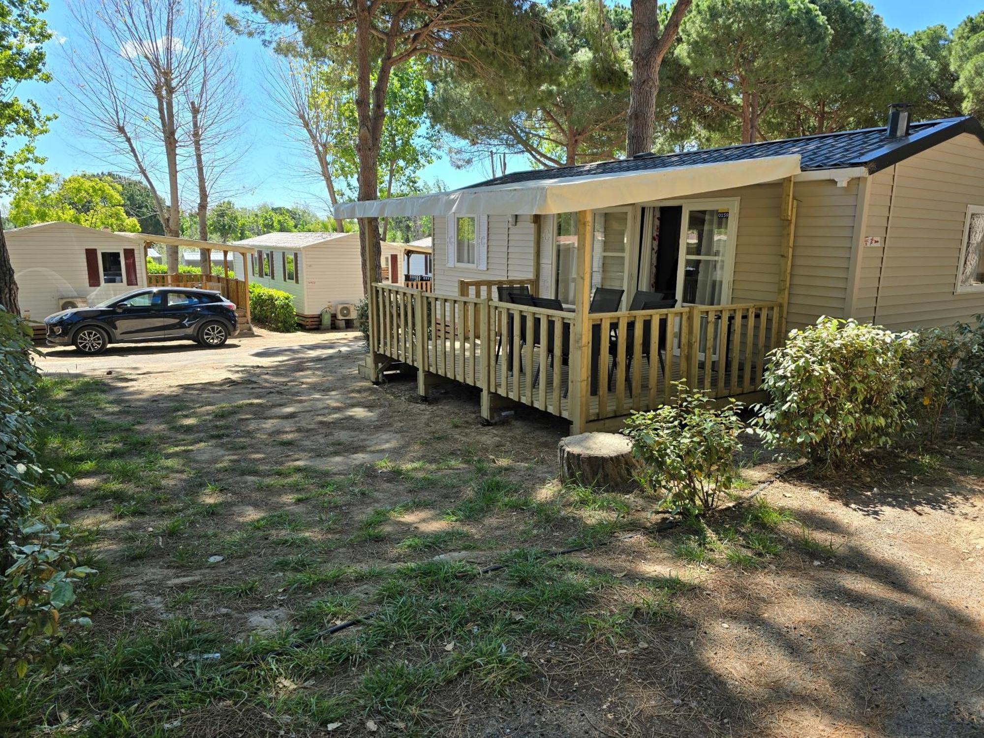 Mobilhome Lodge 3 Chambres, 500M Plage, Camp 5 Etoiles Vendres Eksteriør bilde